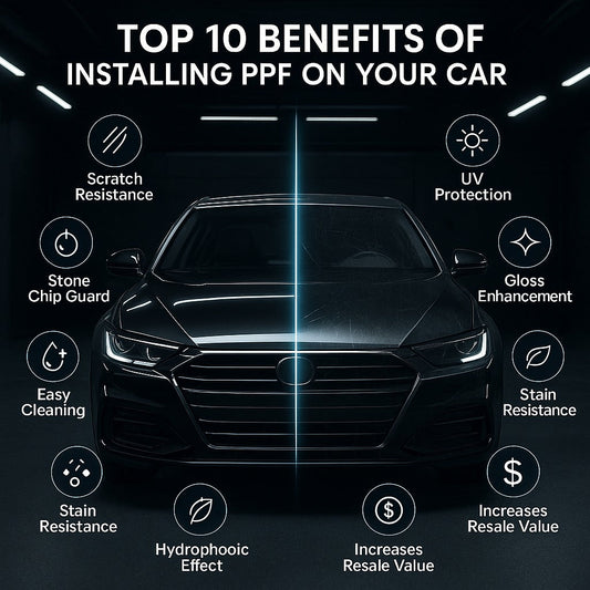 Top 10 Benefits of Installing PPF on Your Car