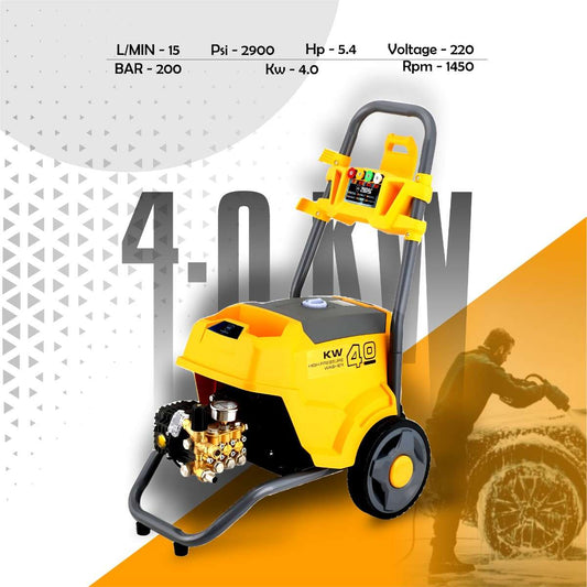 Autozcrave Heavy Duty Pressure Washer 4kW 200 Bar | 2900 PSI | 15 L/min