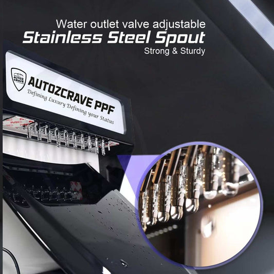 Autozcrave PPF Hydrophobic Testing Tool – Stainless Steel Spout | Water Repellent Demo Unit