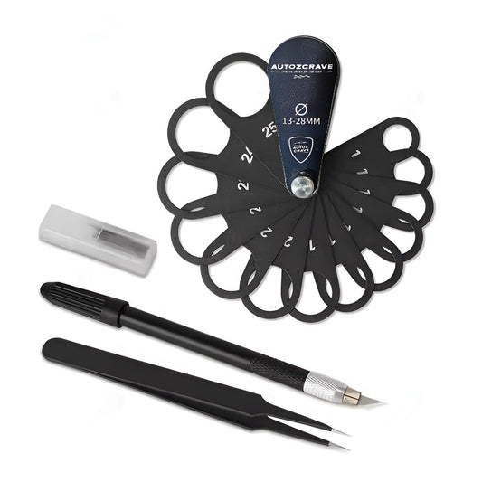 Autozcrave Sensor Cutting Tool Precision Trimmer for Professional Detailing