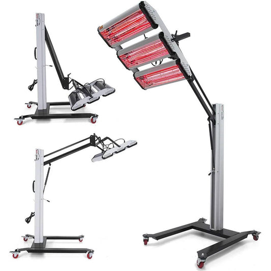 Autozcrave IR Lamp Fully Automatic – 3 Tubes | 360° Rotation | Auto Timer