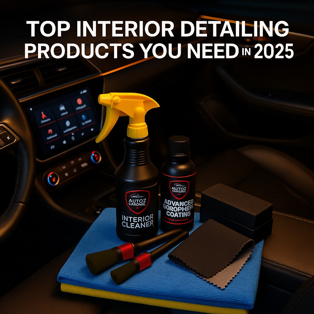 Top Interior Car Detailing Products You Need | Best Tools for Studios ...
