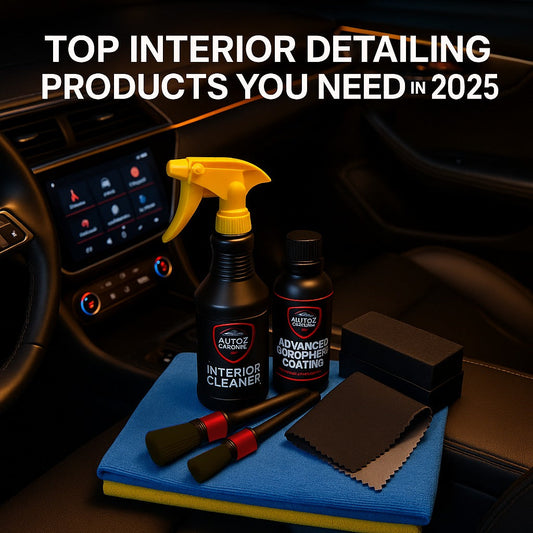 Top Interior Car Detailing Products You Need in 2025