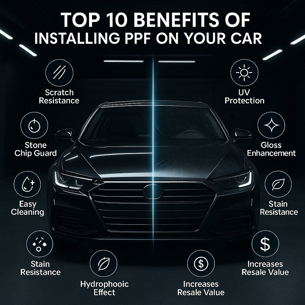 Top 10 Benefits of Installing PPF on Your Car