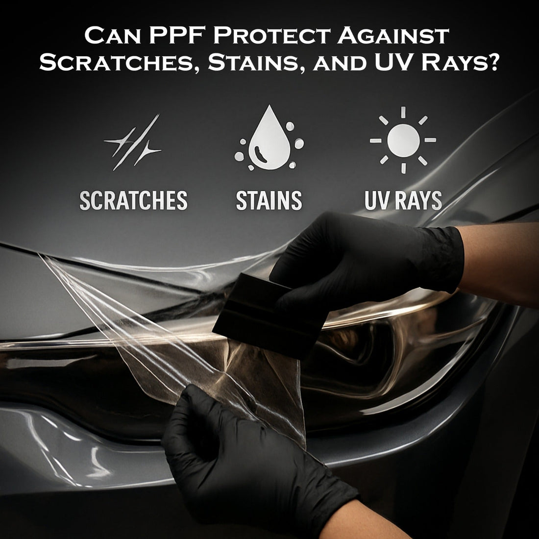 Can PPF Protect Against Scratches, Stains, and UV Rays?