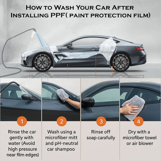 How to Wash Your Car After Installing PPF
