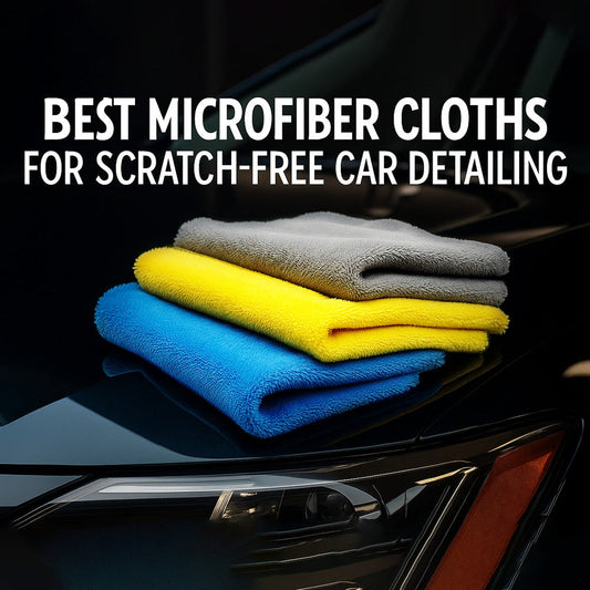 Best Microfiber Cloths for Scratch Free for Car Detailing
