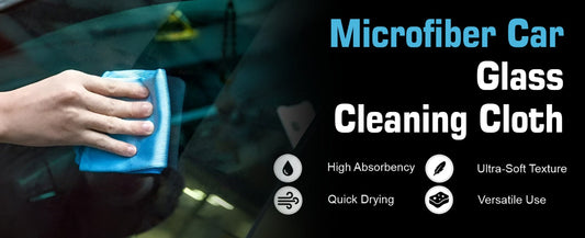 Microfiber Car Glass Cleaning Cloth.