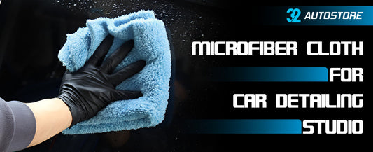 Microfiber Cloth for Car Detailing Studio