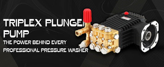 Triplex Plunger Pump: The Power Behind Every Professional Pressure Washer