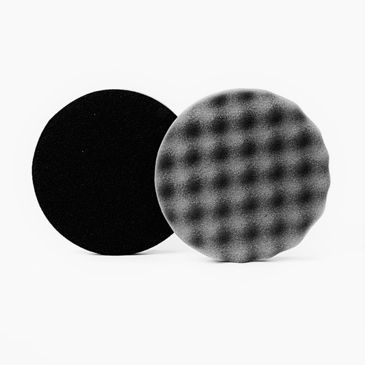 Waffle Foam Pad 7 Inch Ultra Soft Finishing Pad for Rotary Polishers