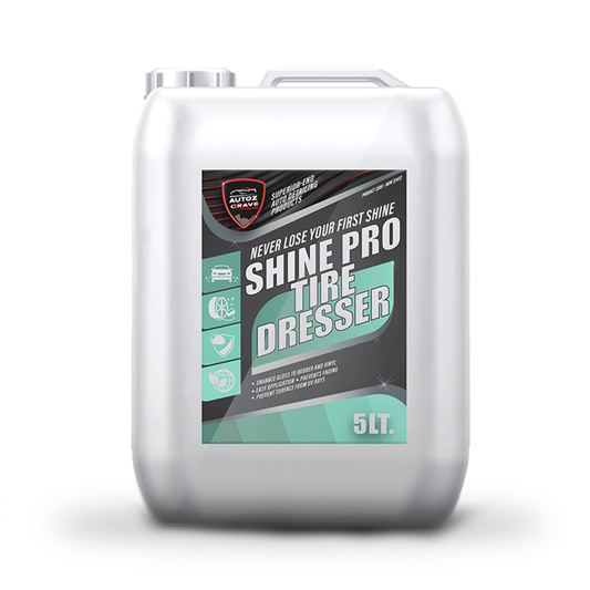 Autozcrave Shine Pro Tyre Dresser – High Gloss Tyre Polish with Long-Lasting Protection