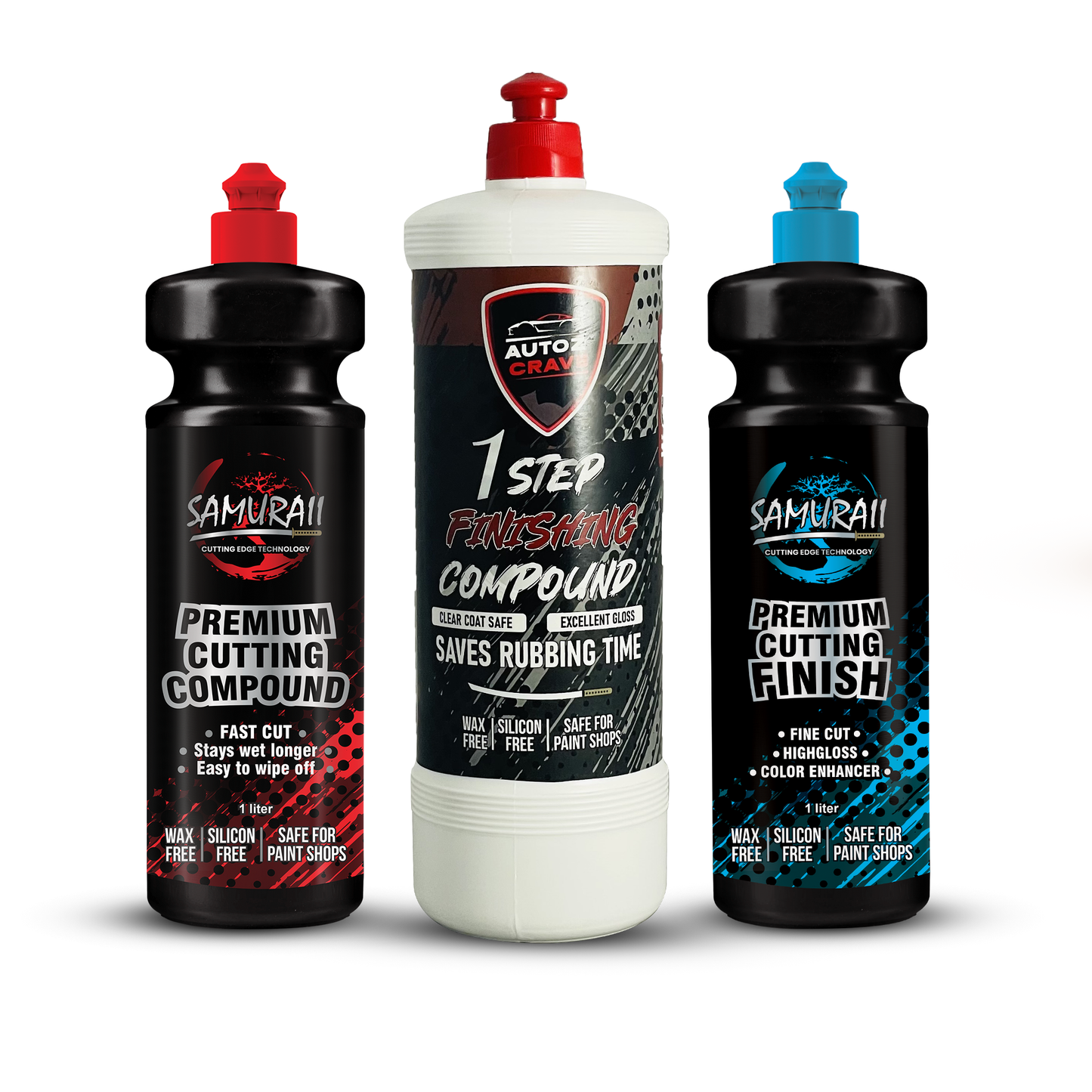 Autozcrave 1 Step Finishing Compound, Samuraii Finishing & Cutting Compounds.