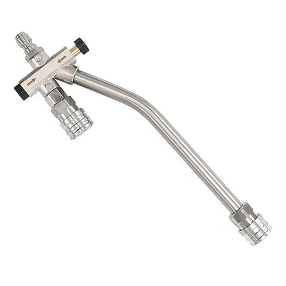 Foam Cannon Dual Connector Accessory | High Pressure Dual Connector Lance for Car Wash