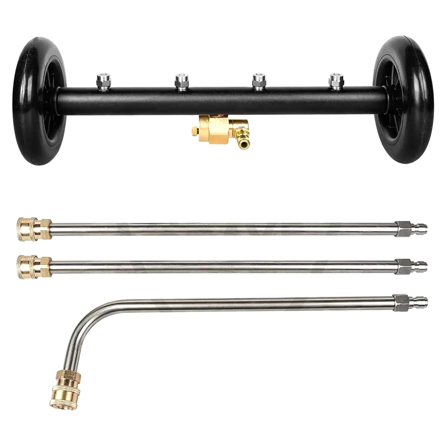 Under Body Lance | 4 Nozzle Heavy Duty | 4000 PSI Stainless Steel