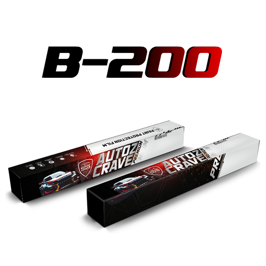 Autozcrave Paint Protection Film B-200 | 200 Micron | Instant Self-Healing | 5-Year Warranty