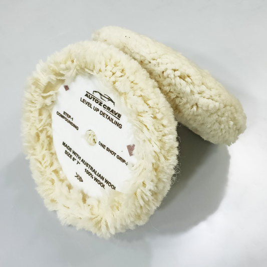 Single Side Wool Pad 9 Inch Heavy Cutting Pad for Rotary Polishers