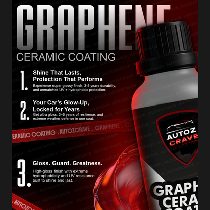Graphene Ceramic Coating Super Glossy & Long-Lasting Paint Protection
