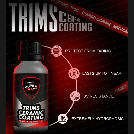 Ceramic Coating for Trims – UV Protection & Fade Resistance