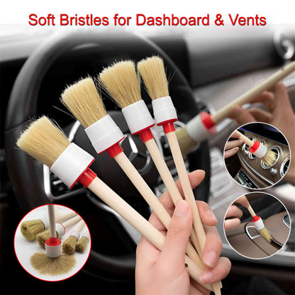 Car Dashboard & AC Cleaning Brush – Soft Bristles, Scratch-Free Cleaning