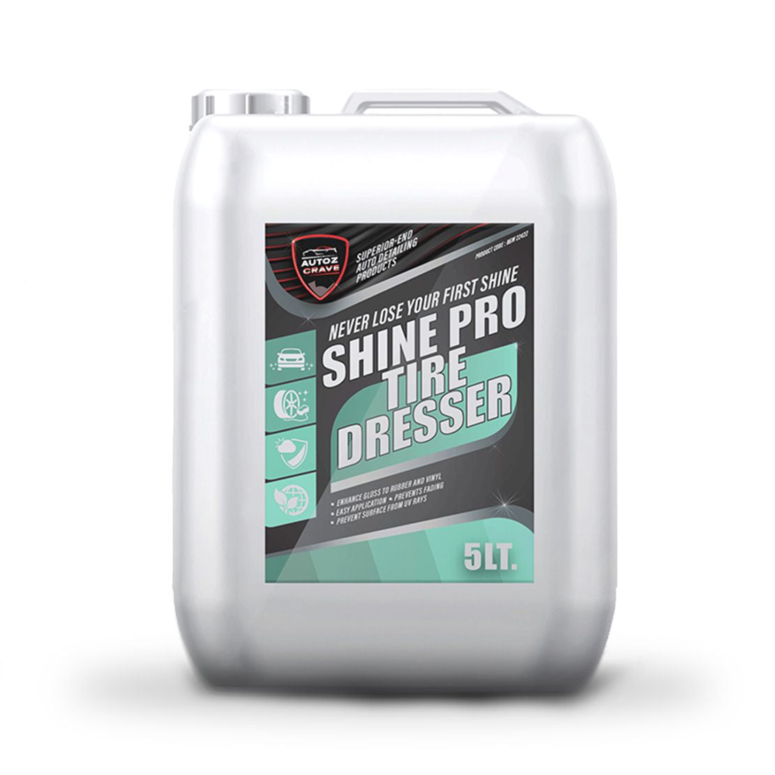 Autozcrave Dashboard Dresser, Shine Pro Tyre Dresser & Engine Degreaser