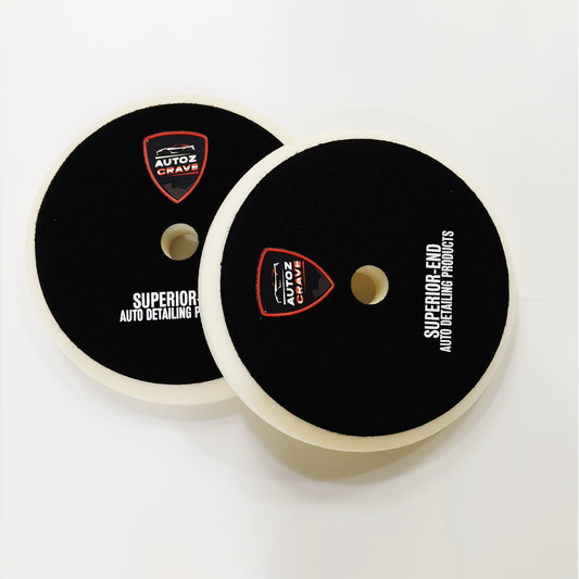 Finishing Pad – 26mm Flat Face Foam Pad for DA Polishers (Half Bevel)