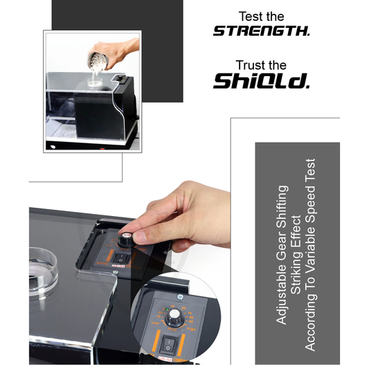 Autozcrave PPF Impact Testing Tool – Trust the Shield | 220V Impact Test Machine