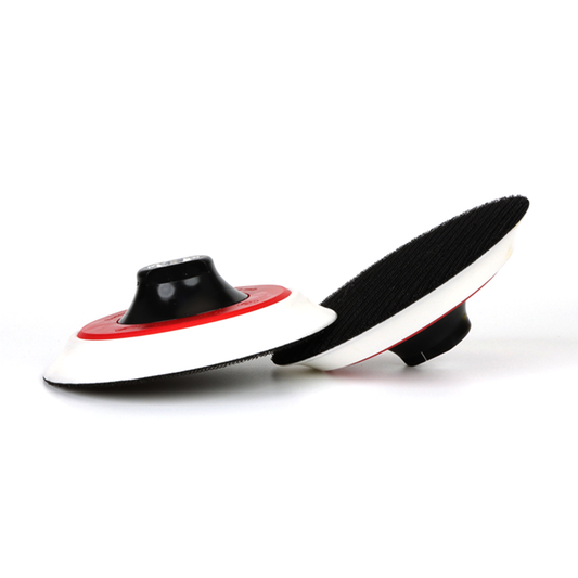Rotary Polisher Backup Plate 6" and 5" Flexible Edge for Smooth Polishing