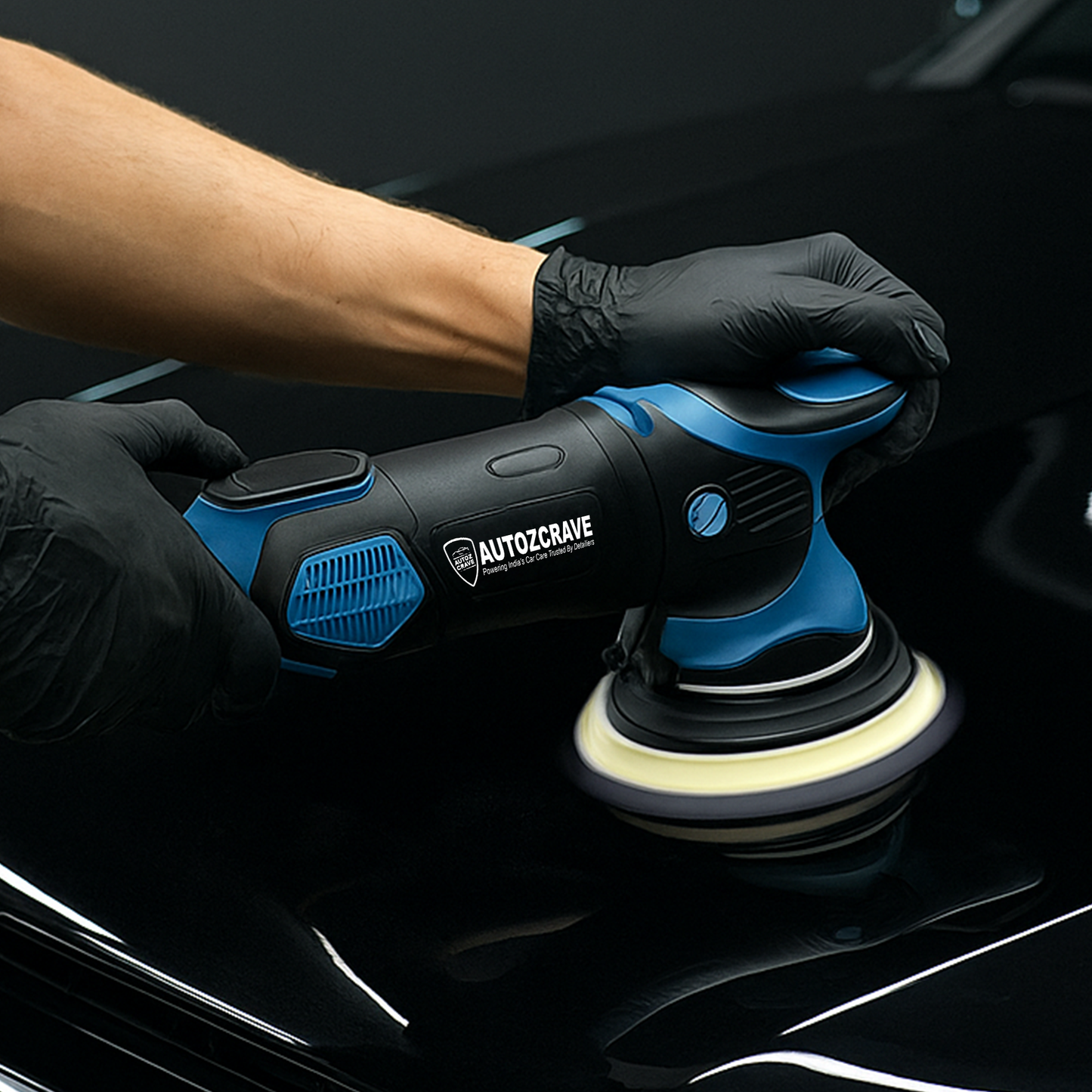 Autozcrave 6" 21mm Heavy Duty DA Polisher for Fast Paint Correction