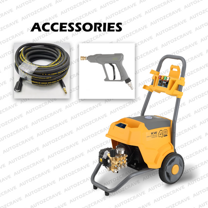Autozcrave Heavy Duty Pressure Washer 4kW 200 Bar | 2900 PSI | 15 L/min