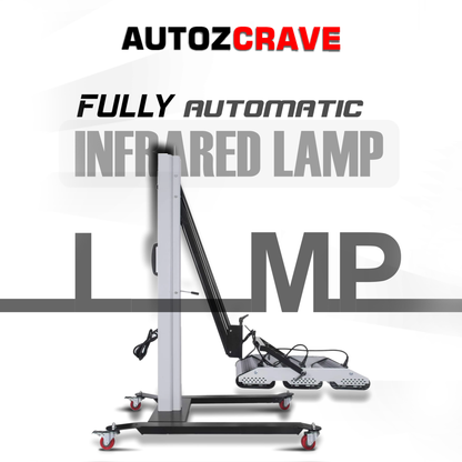 Autozcrave IR Lamp Fully Automatic – 3 Tubes | 360° Rotation | Auto Timer