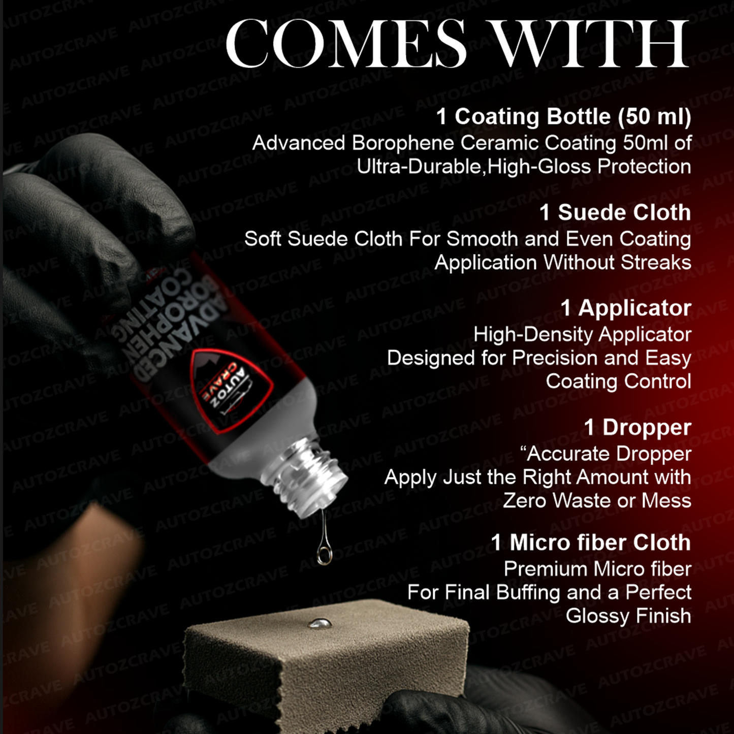 Graphene Ceramic Coating Super Glossy & Long-Lasting Paint Protection