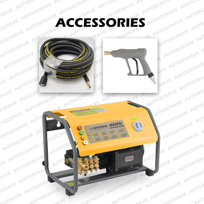 Autozcrave Car Pressure Washer 3kW – 150 Bar | 2200 PSI | 14 L/min Flow