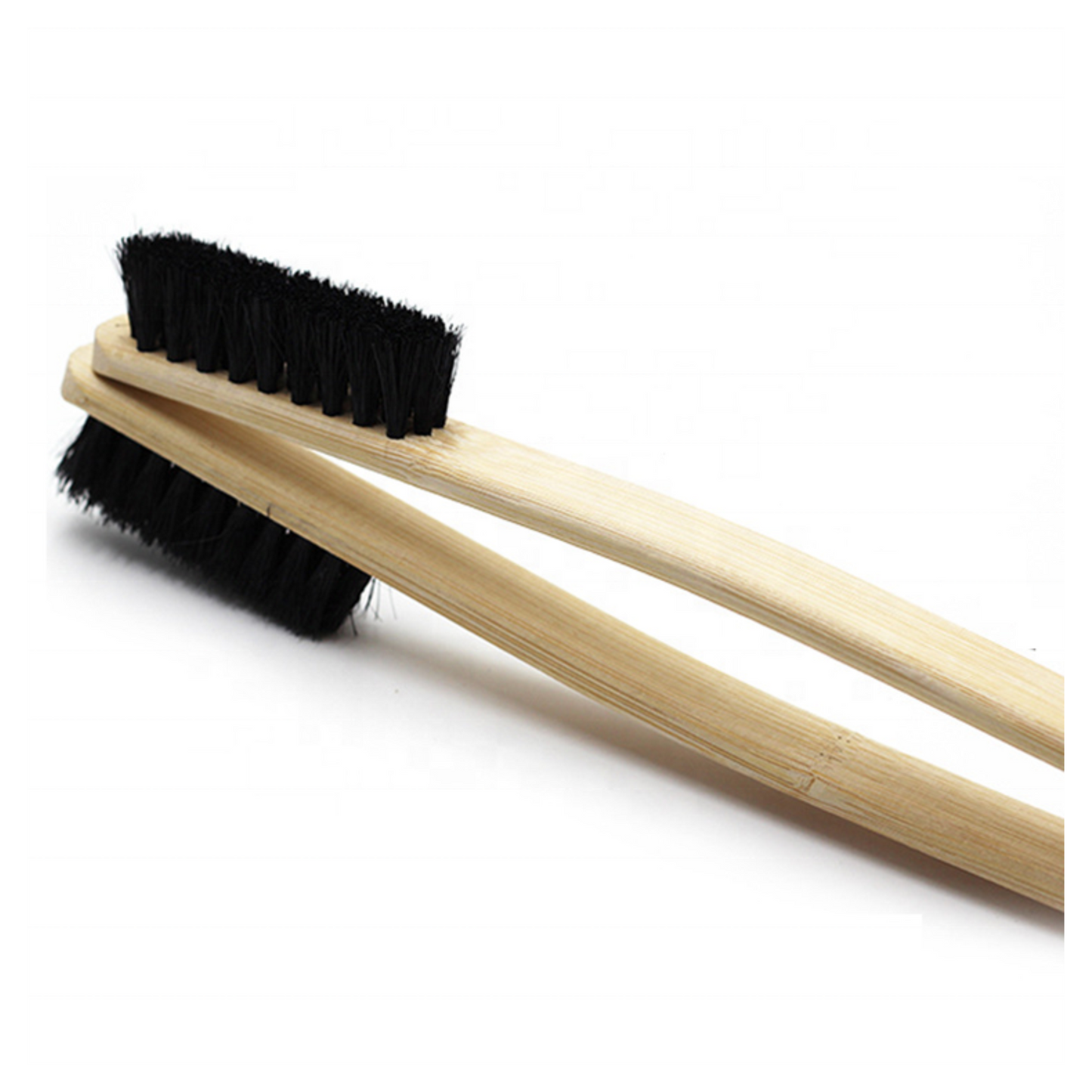 Long Wood Handle Brush Ideal for Engine Cleaning & Detailing
