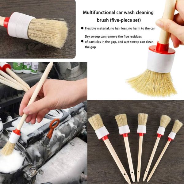 Car Dashboard & AC Cleaning Brush – Soft Bristles, Scratch-Free Cleaning