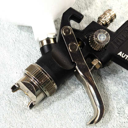 Paint Spray Gun 827 A1 HVLP with 600cc Cup & Brass Air Cap