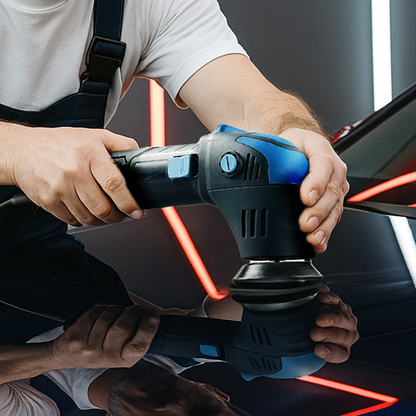 Autozcrave Car Polisher 3" 12mm Compact Dual Action Polisher for Detailers