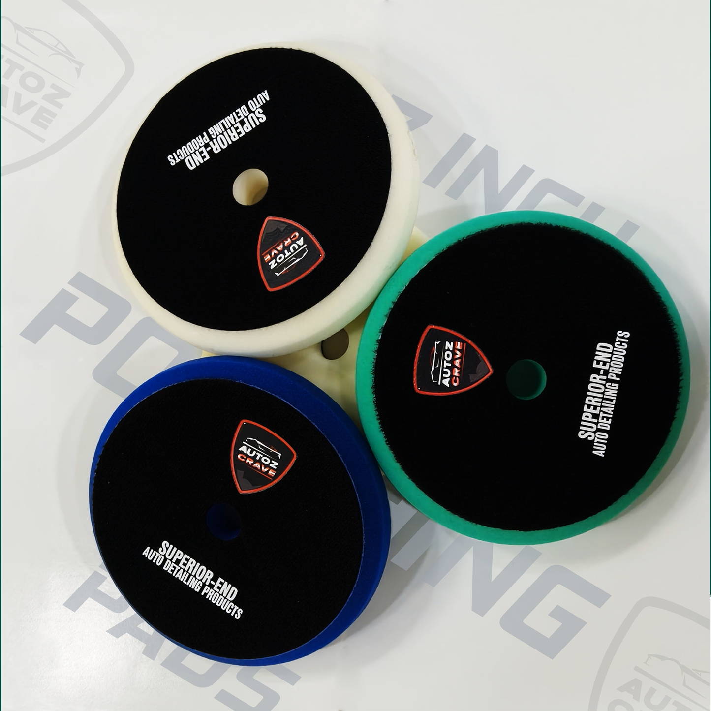 Heavy Cutting Pad 26mm Flat Face Foam Pad for DA Polishers