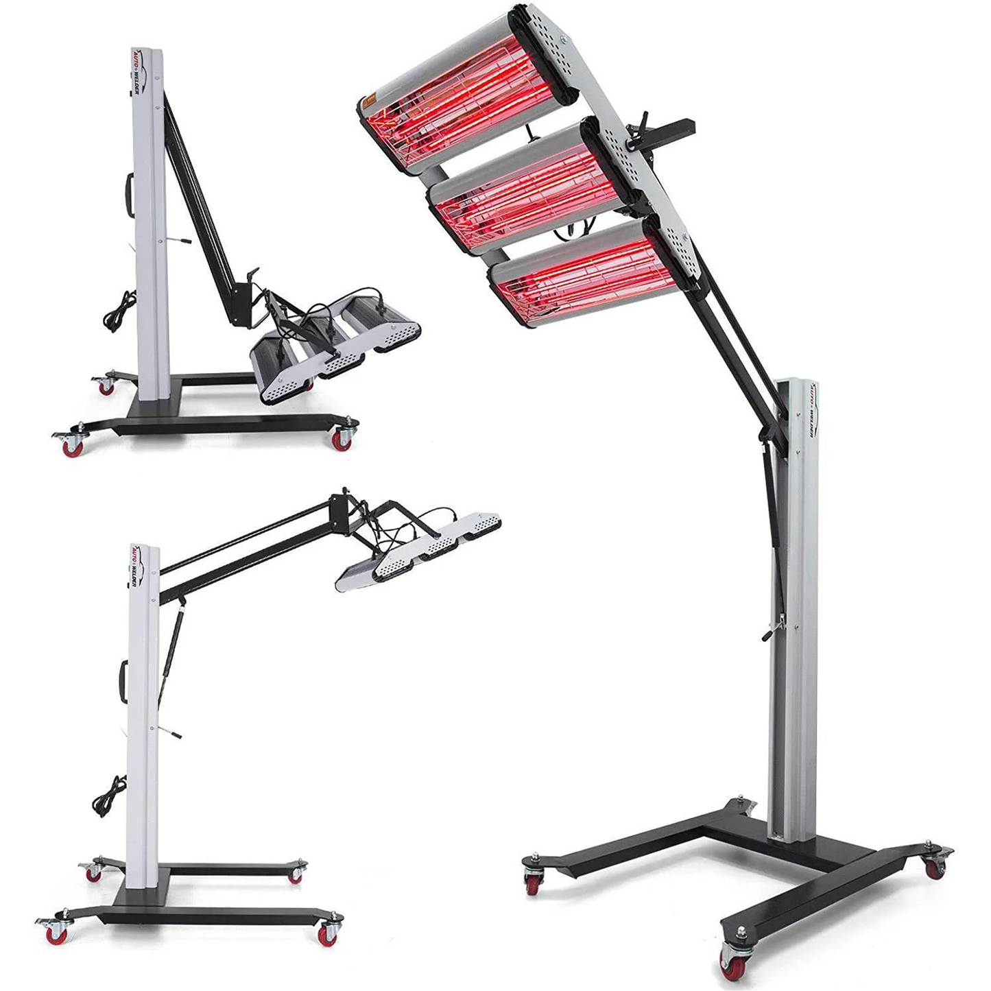 Autozcrave IR Lamp Fully Automatic – 3 Tubes | 360° Rotation | Auto Timer