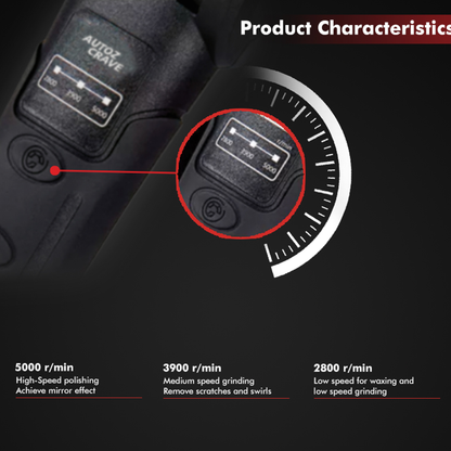 Cordless Polisher – Battery Powered for Easy, Mobile Car Detailing
