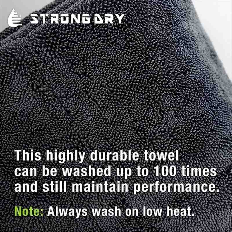 Strongdry Microfiber Towel Water Devour 1400GSM  (70x50cm)