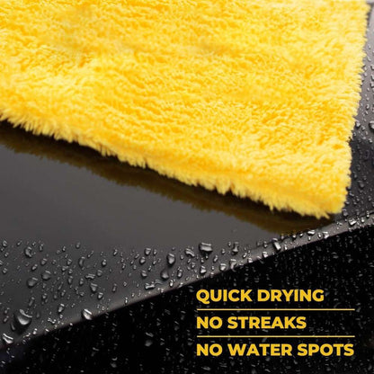 Strongdry Microfiber Towel Long Plush Edgeless 650 GSM (40x40cm)