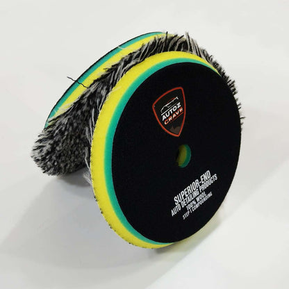 Autozcrave Long nap Wool Pad For DA Polisher ( Dual Form Tech )