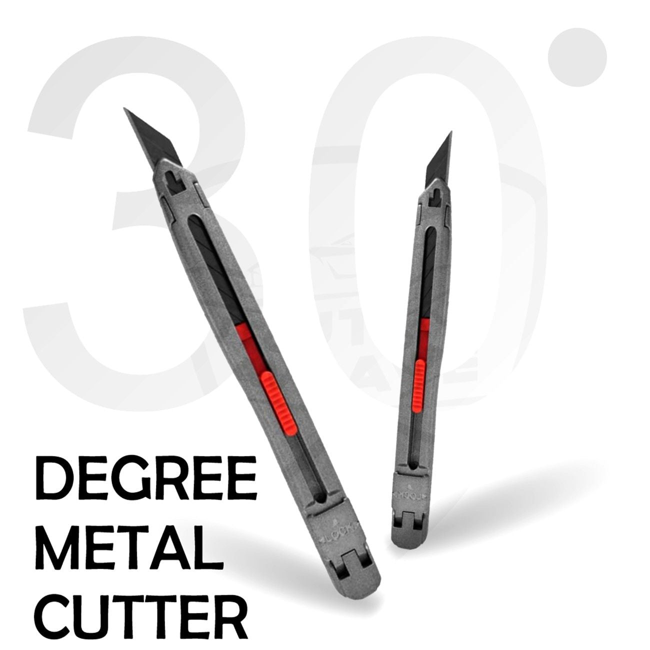 Autozcrave 30° Metal Cutter Blade – High Precision Cutter with Auto Lock Slider