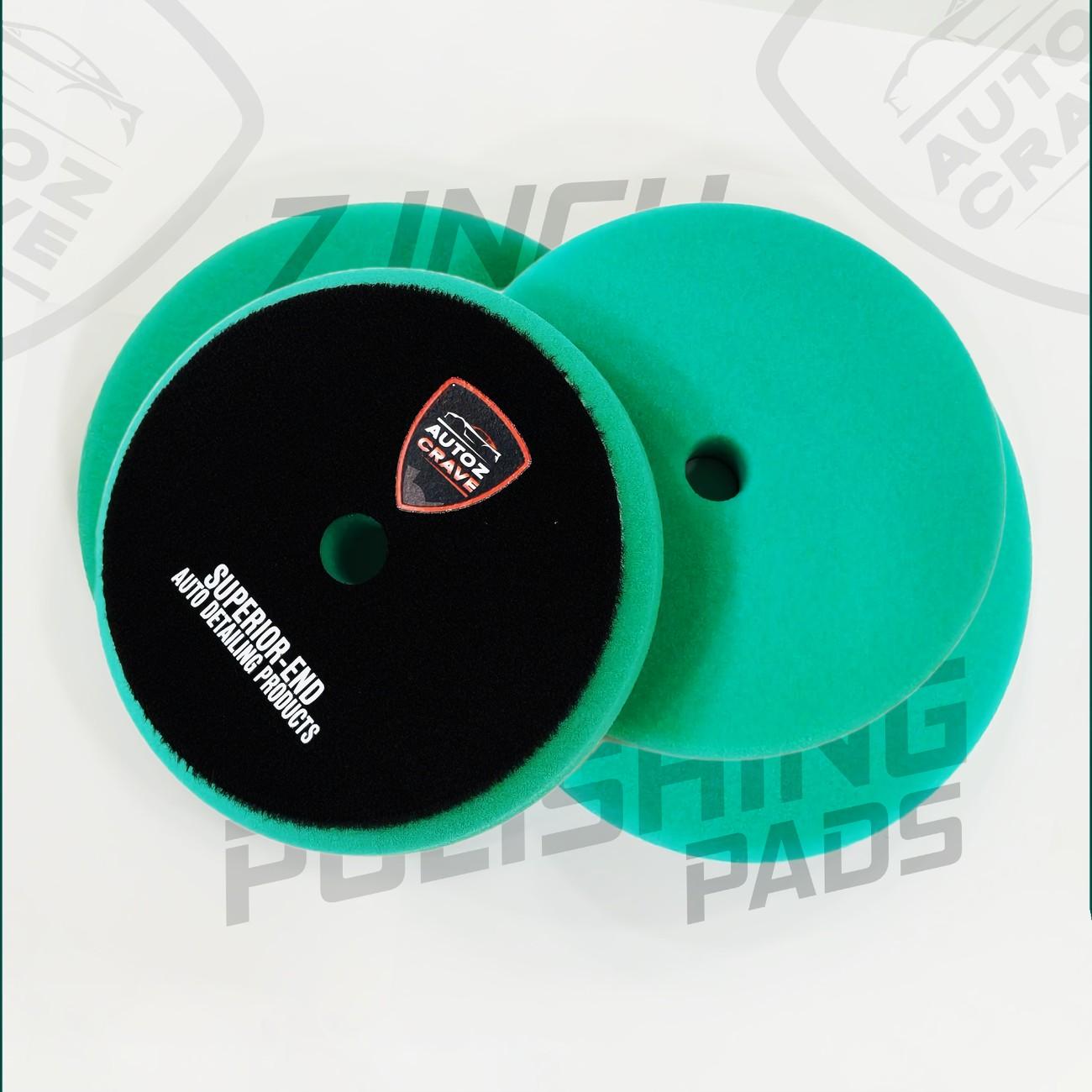 Autozcrave heavy cut form pad for car detailing (26mm Thinkness) for DA Polisher