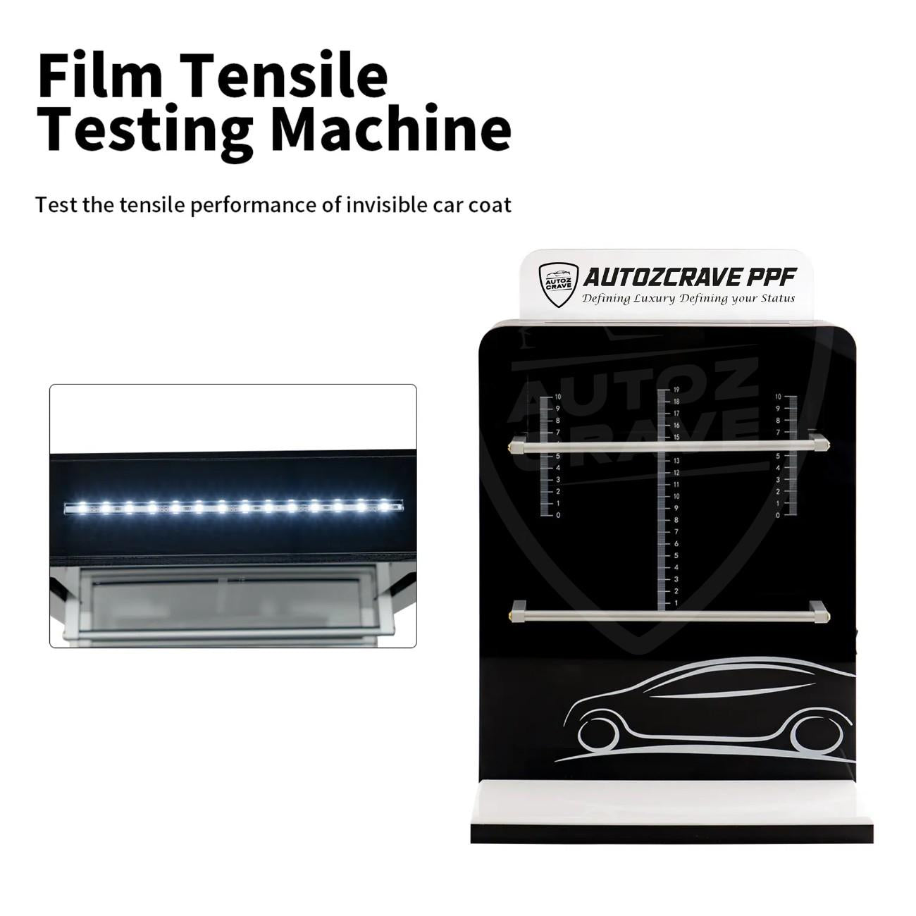 Autozcrave PPF Tensile Testing Tool – Assure Film Strength & Durability with Precision