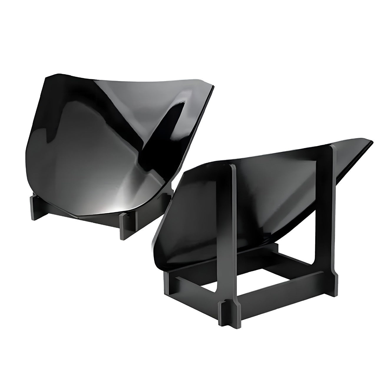 Mini Car Bonnet – Black Metal Hood Model for Coating & PPF Demo (40×32cm)