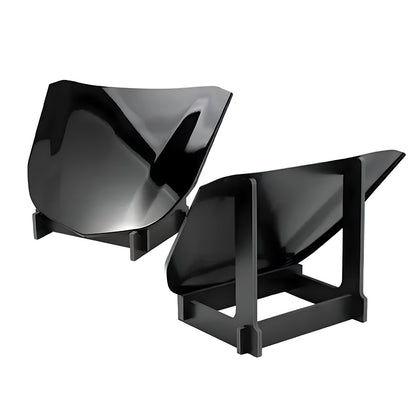 Mini Car Bonnet – Black Metal Hood Model for Coating & PPF Demo (40×32cm)