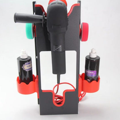 Machine Polisher Holder Wall Mounted | Metal Body | Secure Grip