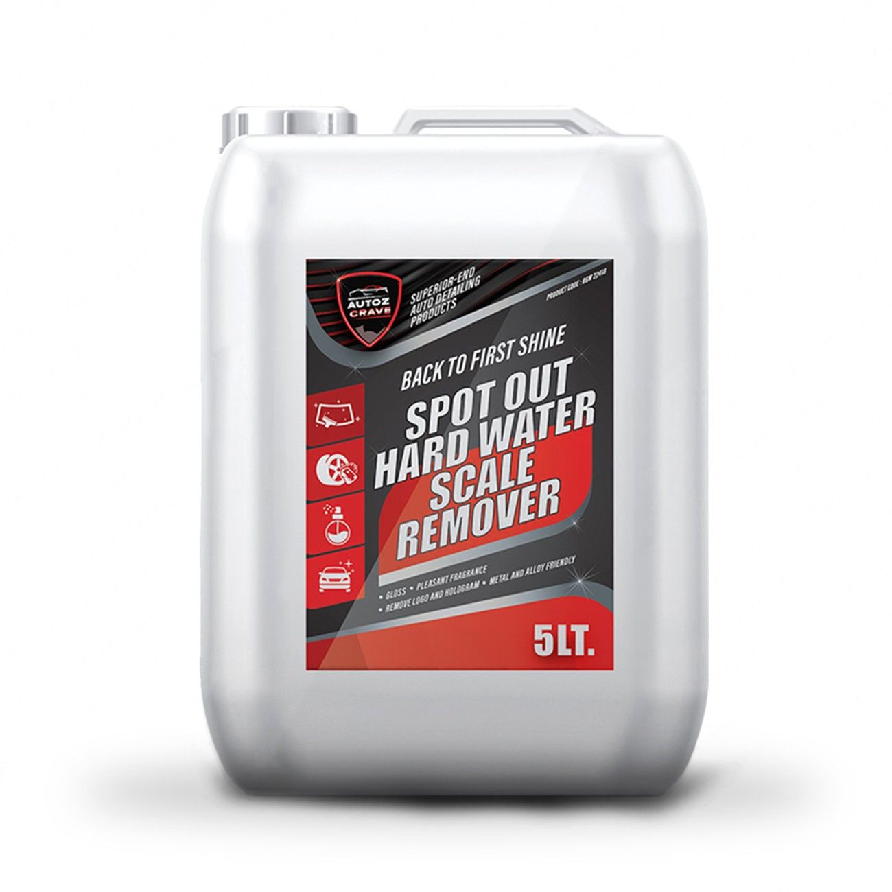 Autozcrave Spot Out – Hard Water Scale Remover for Gloss Restoration